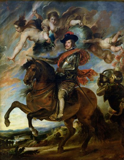 Equestrian Portrait of King Philip IV of Spain by Peter Paul Rubens